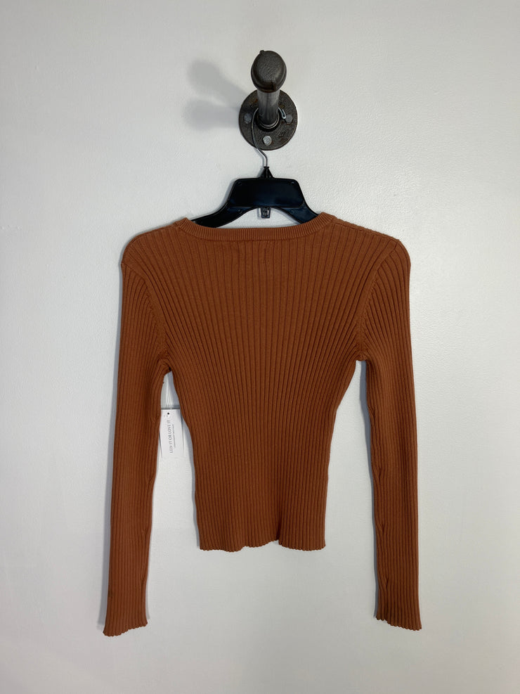 Rhythm Orange Sweater