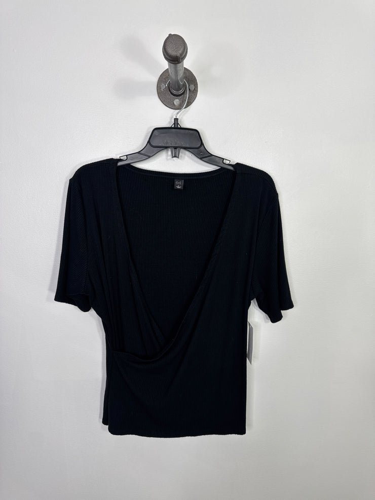Gentle Fawn Blk Deep Scoup Tee