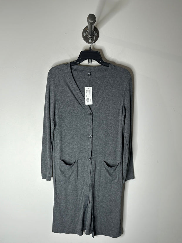 Uniqlo Grey Long Cardi