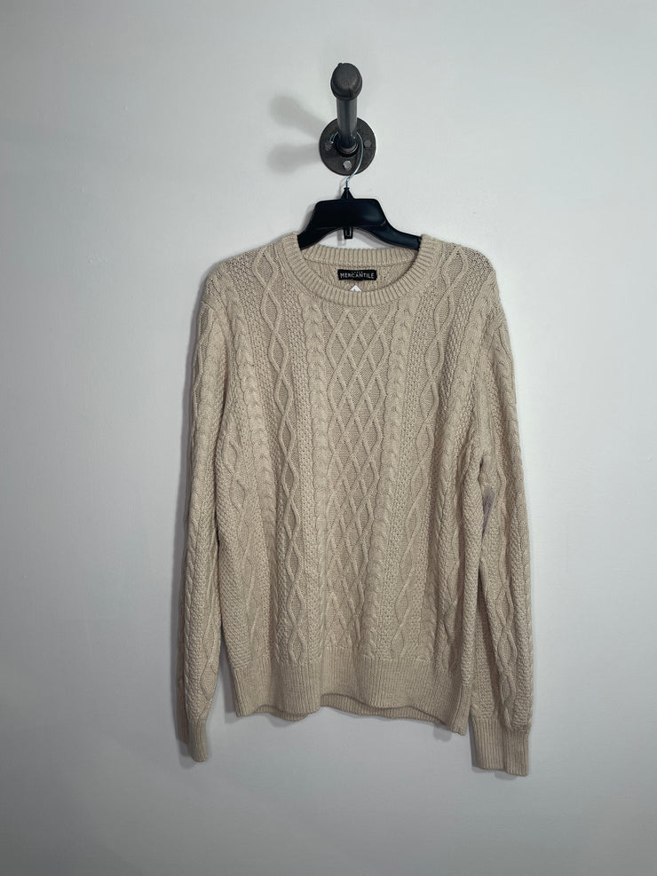 Pull en tricot crème J. Crew