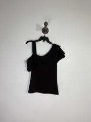 Banana Republic Black Sslv Top