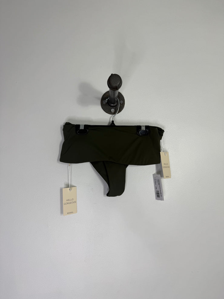 Ivanae Green Bandeau Bikini