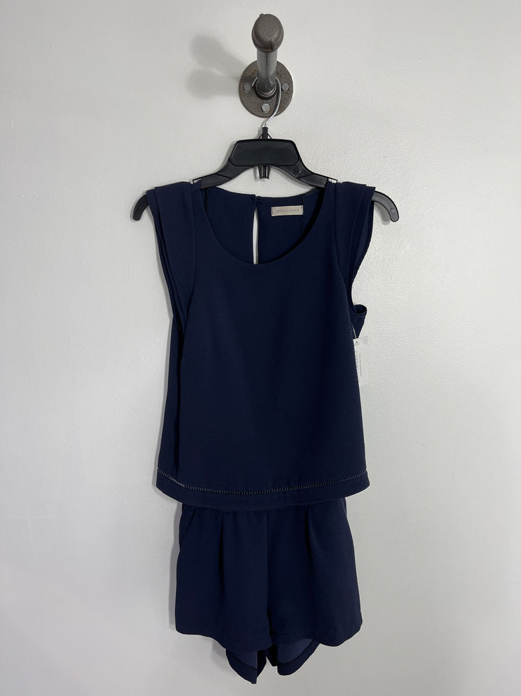 Opullence Navy Romper