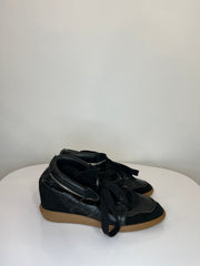 Isabel M. Blk Hightop Sneakers