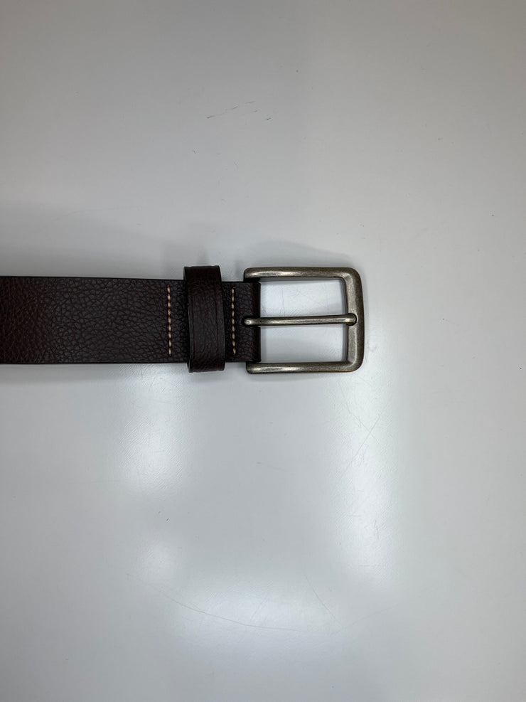 Perry Ellis Brown Leather Belt