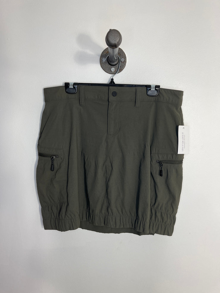 Wind River Green Cargo Skirt