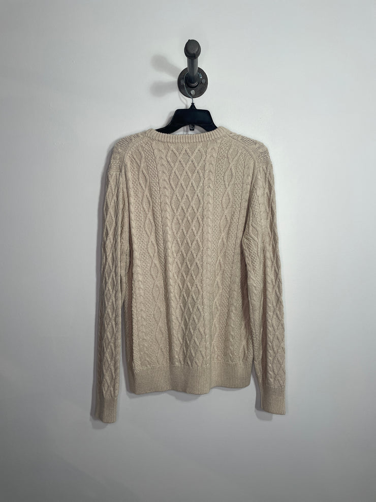 Pull en tricot crème J. Crew