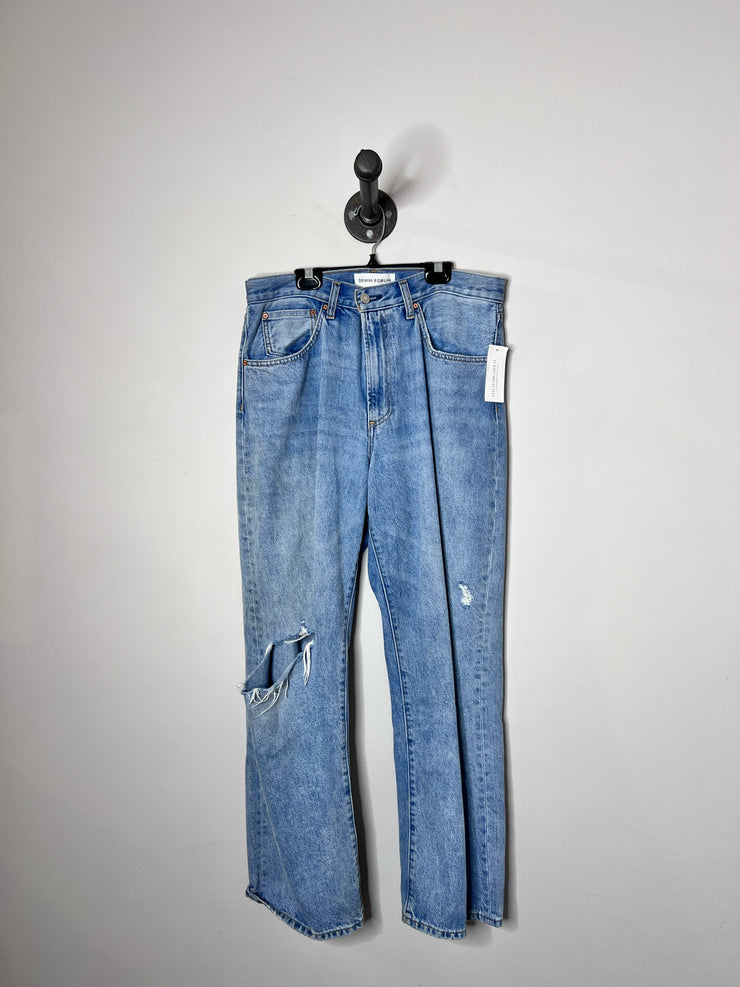 Denim Forum Baggy High Jeans