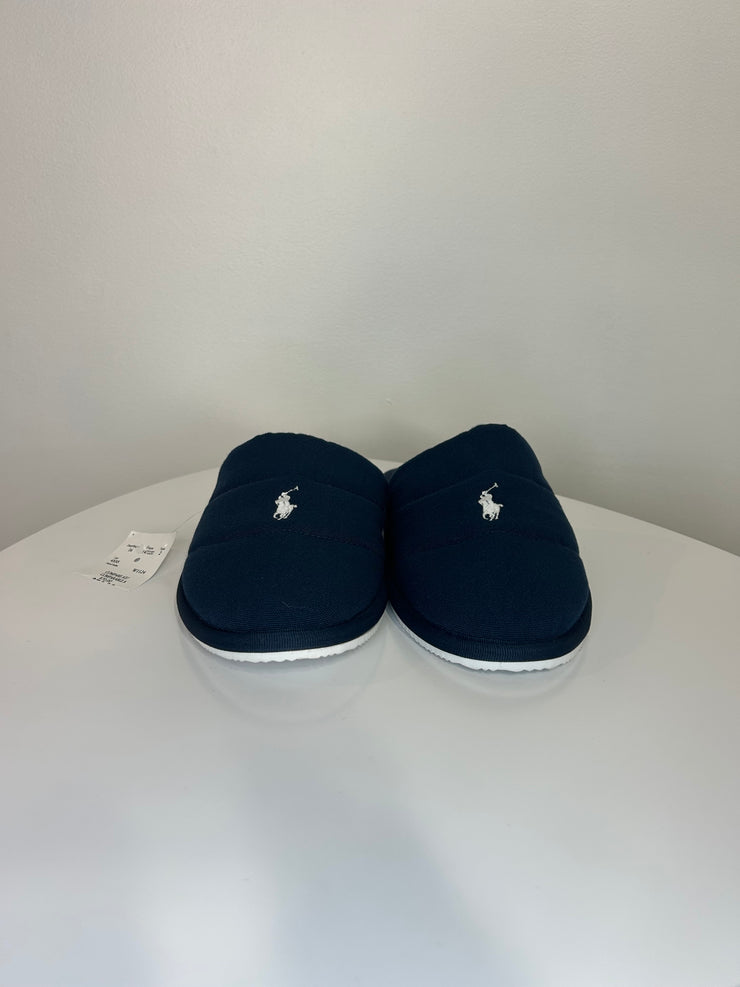 Ralph Lauren Navy Slippers