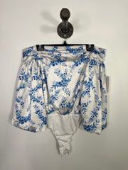 In The S. Bl Floral Bodysuit