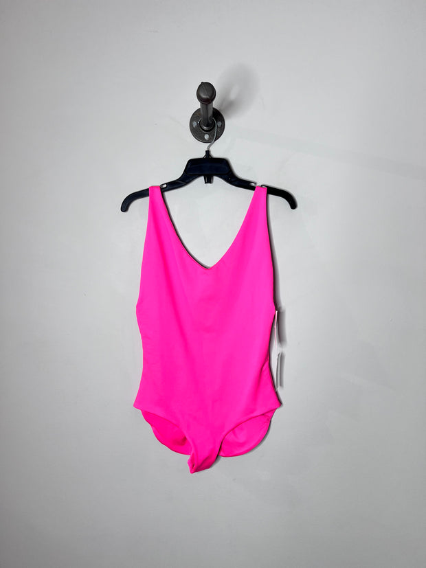 Londre Pink Low back Swimsuit