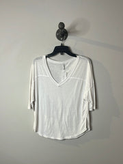 Z Supply White Flowy T-Shirt