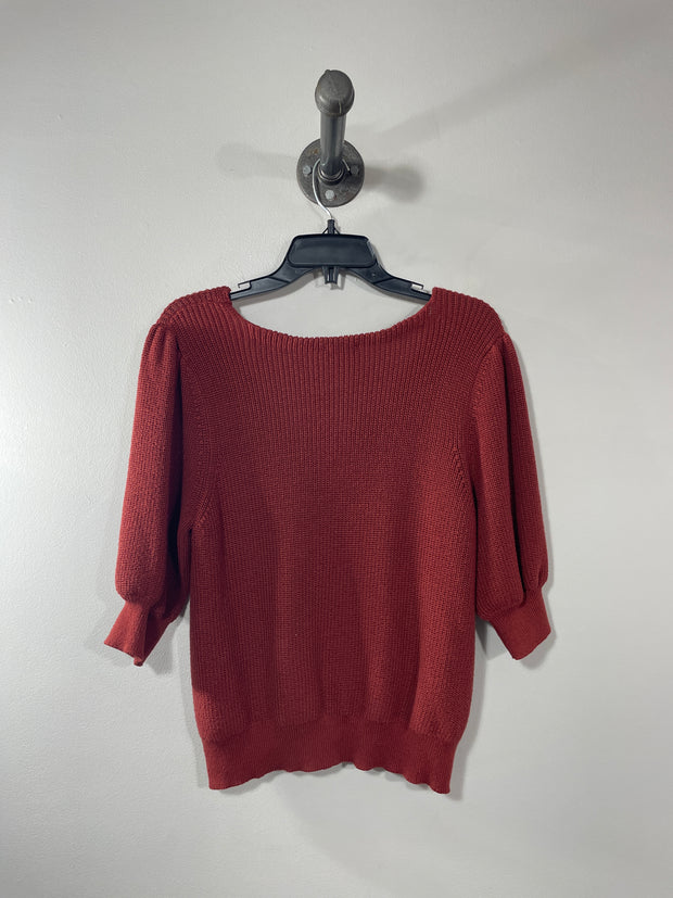 Gentle Fawn Rose Knit Sweater