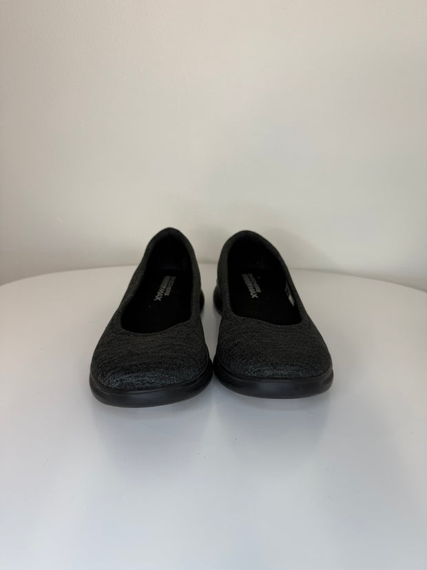 Skechers Grey Slip-Ons