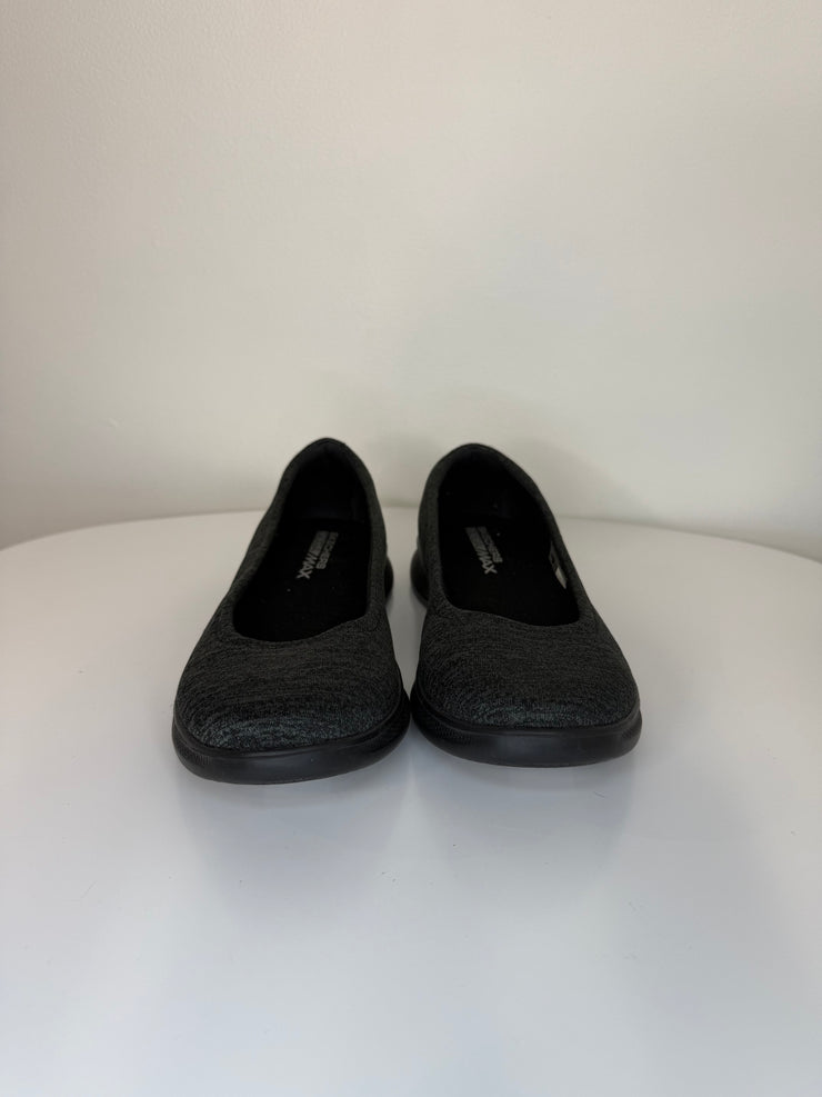 Skechers Grey Slip-Ons