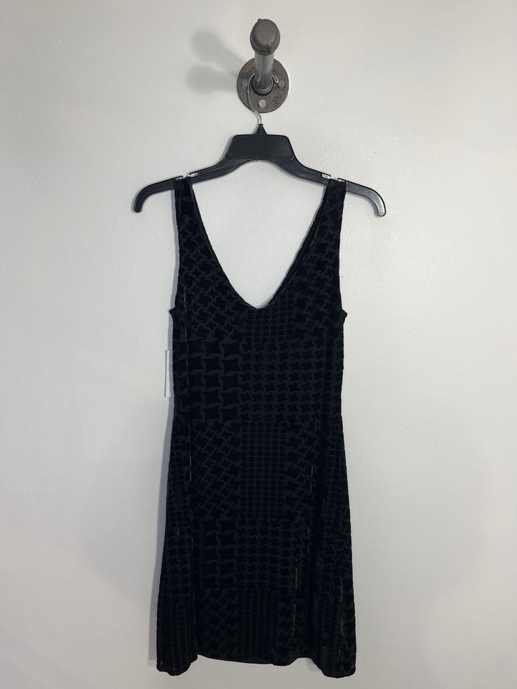 Donna Black Velvet Dress