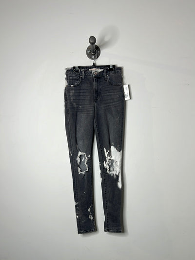 Levis Black Spotted Jeans