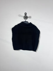 Industry Blk No Sleeve Sweater