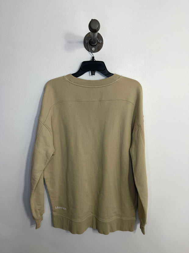 Lululemon Beige Crewneck