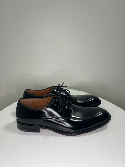 J&M Blk Leather Dress Shoes