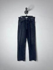 Agolde Black Straight Jeans