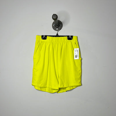 Noisy May Neon Yellow Shorts