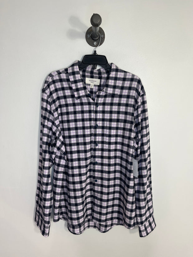 Hudson N. Purple Plaid LngSlv