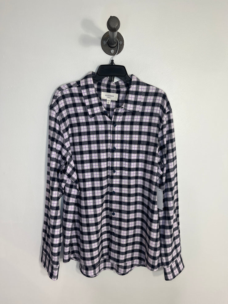 Hudson N. Purple Plaid LngSlv