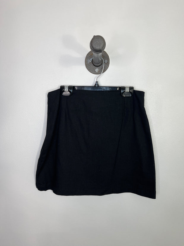 No Brand Black Mini Skirt