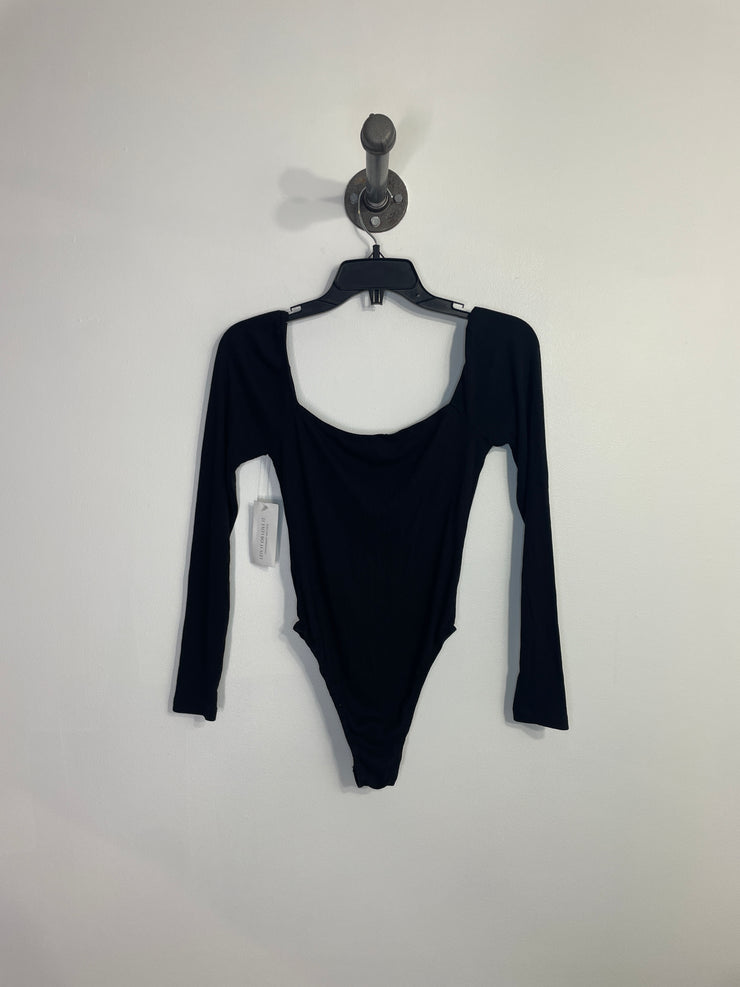 Princess Poly Blk Lsv Bodysuit