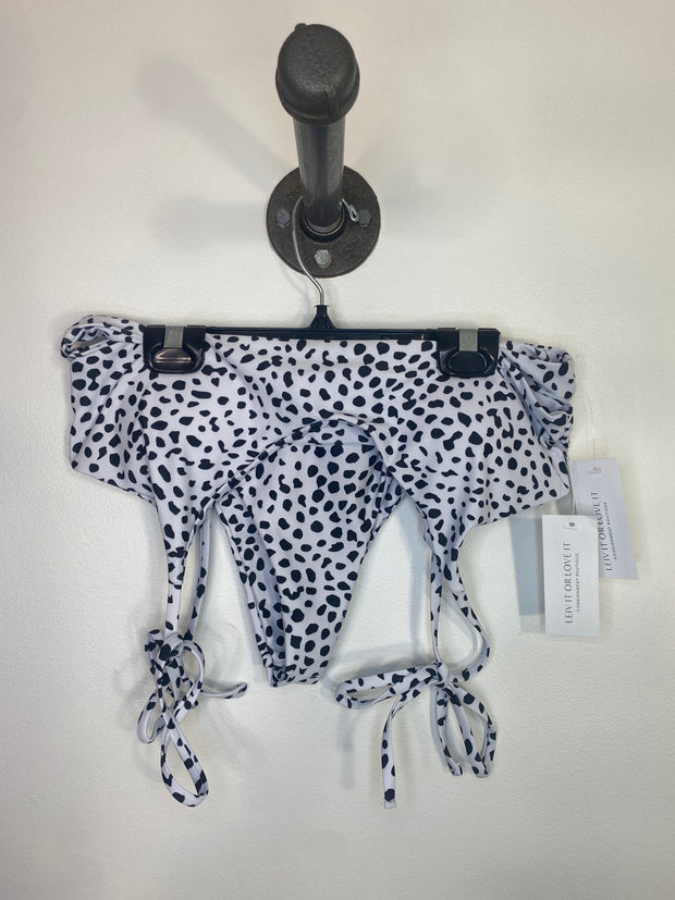 Zaful Blk/Wht Spotted Bikini