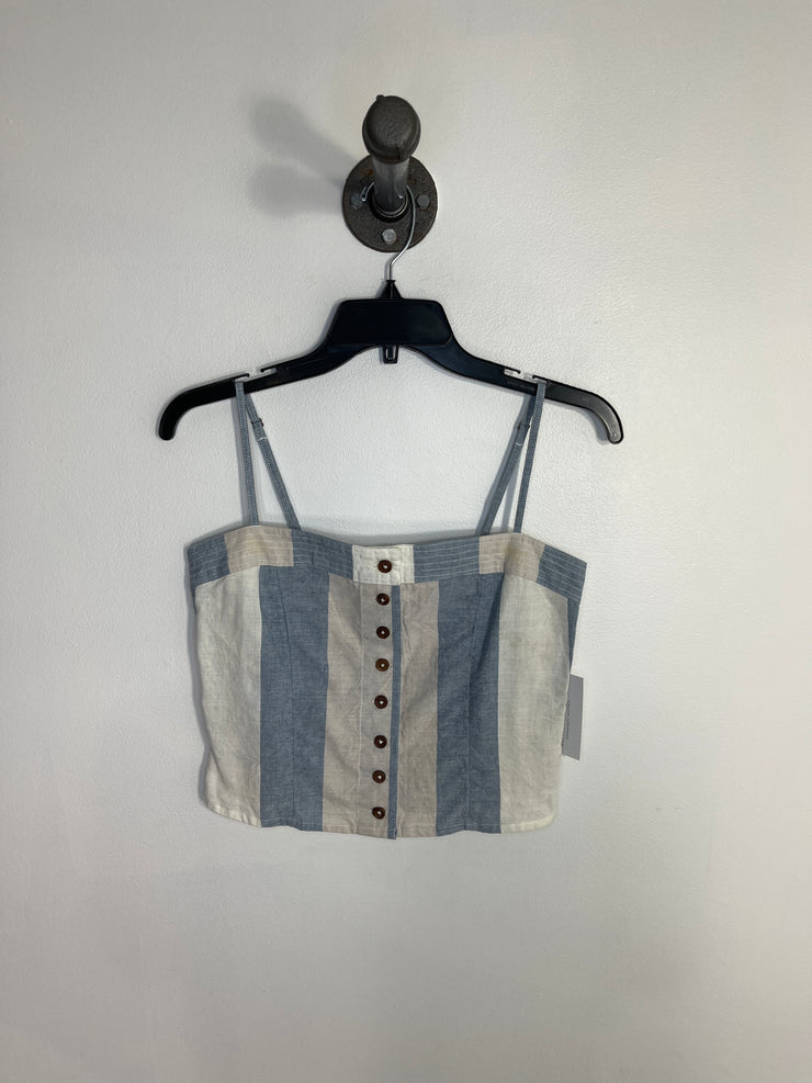 O'Niell Blu/Wht Striped Tank