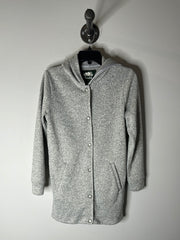 Roots Grey Button Up Coat