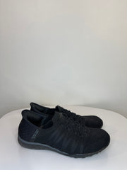 Sketchers Blk Slip On Sneakers