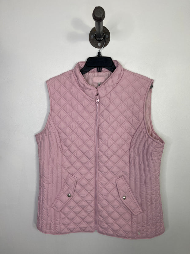 Joules Pink Puffer Vest