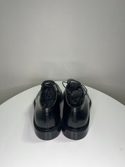 Club M. Blk Leather Drs Shoes