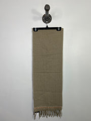 James P. Weavers Beige Scarf