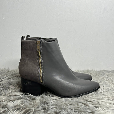 Expression Grey Ankle Boots