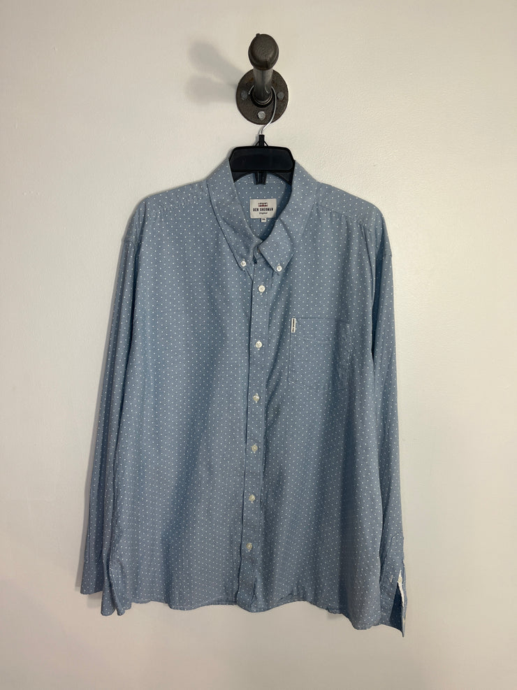 Ben Sherman Blue Button Up