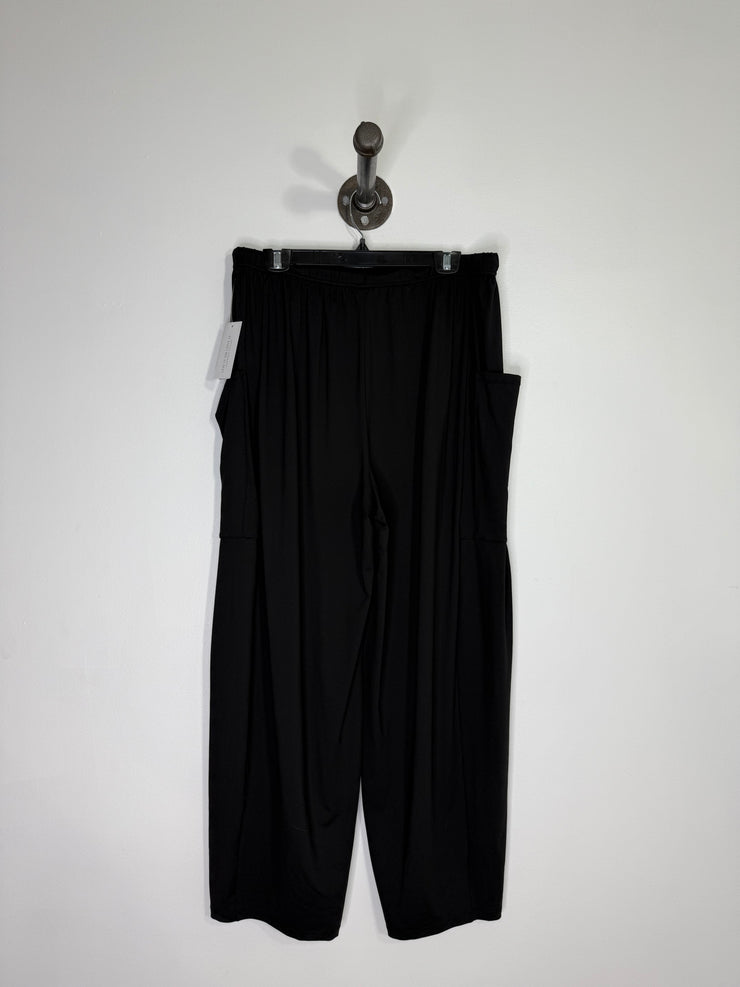 Halara Black Wide Leg Joggers