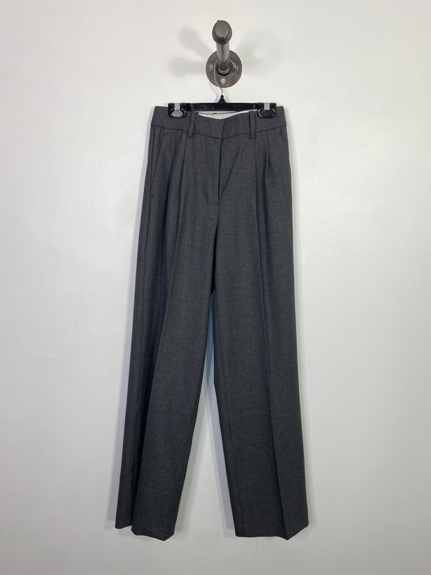Aritzia Grey Loose Trousers