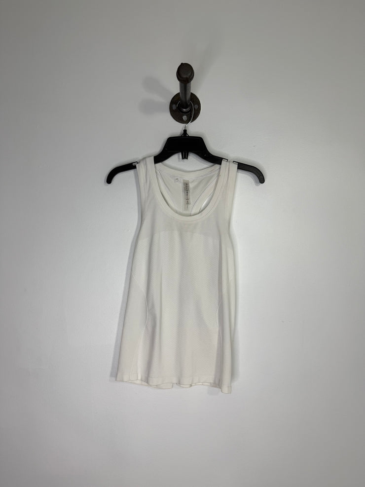 Aritzia White Athletic Tank