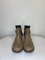 Wind River Brn Ankle Heel Boot