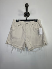 Harlow Cream Denim Shorts