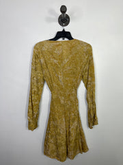 Brooke Teer Yllw Floral Dress