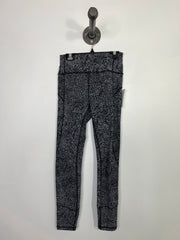 Lululemon Blk Pattern Leggings
