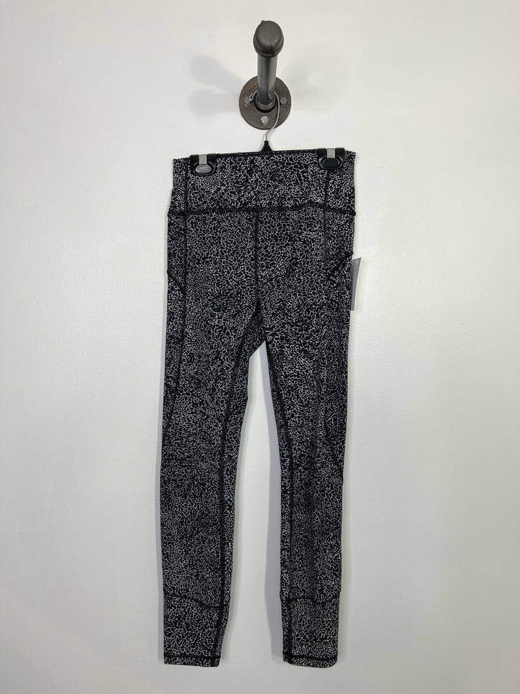 Lululemon Blk Pattern Leggings
