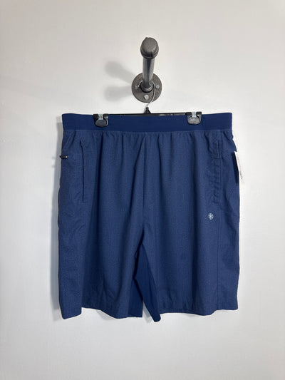 Pantalones cortos deportivos azules Gaiam