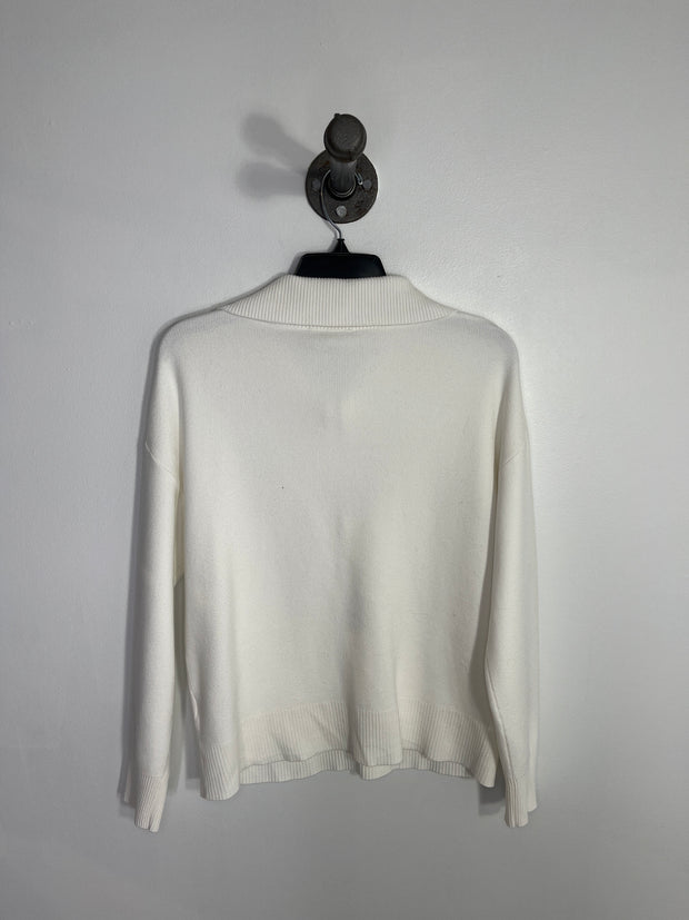 Belldini White Quarter Zip