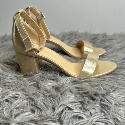 CL Gold Sparkle Heels